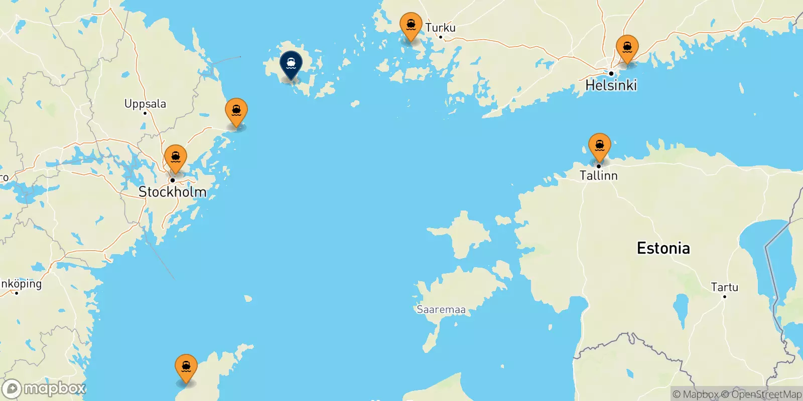 Ferries a Mariehamn