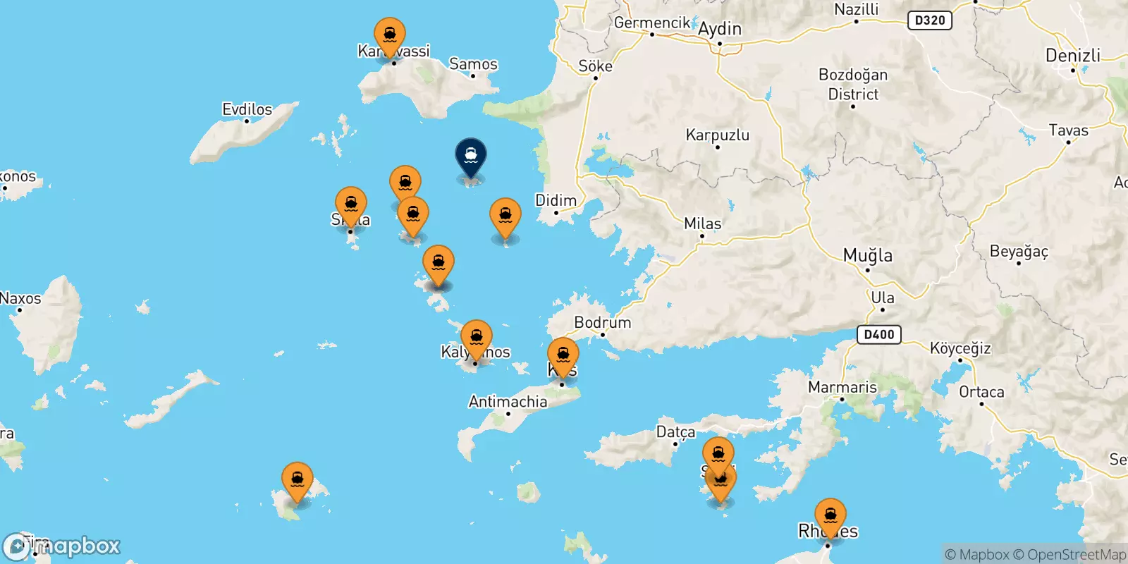 Ferries de Grecia a Agathonisi