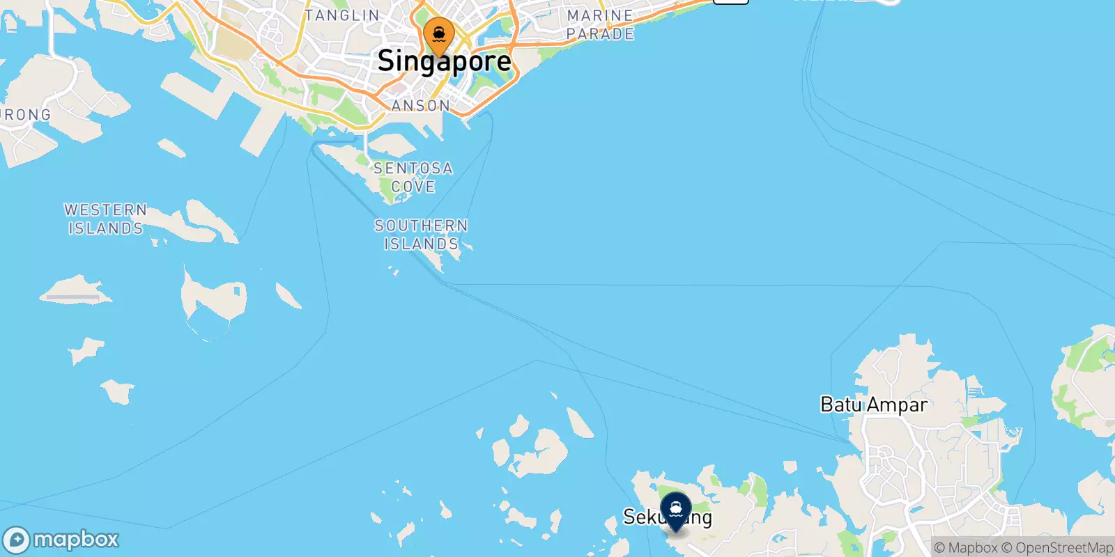 Ferries a Sekupang