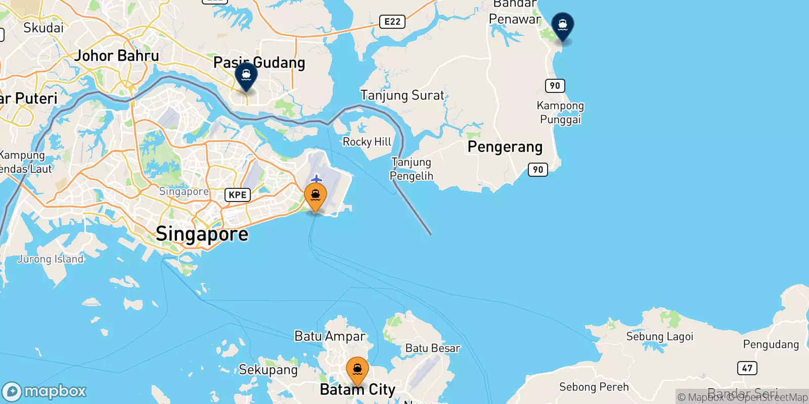 Ferries a Malasia
