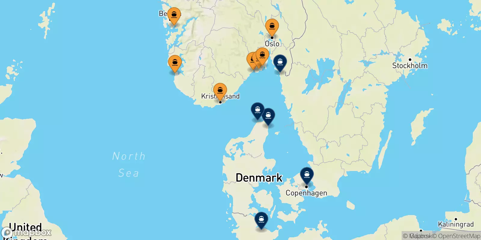 Ferries de Noruega