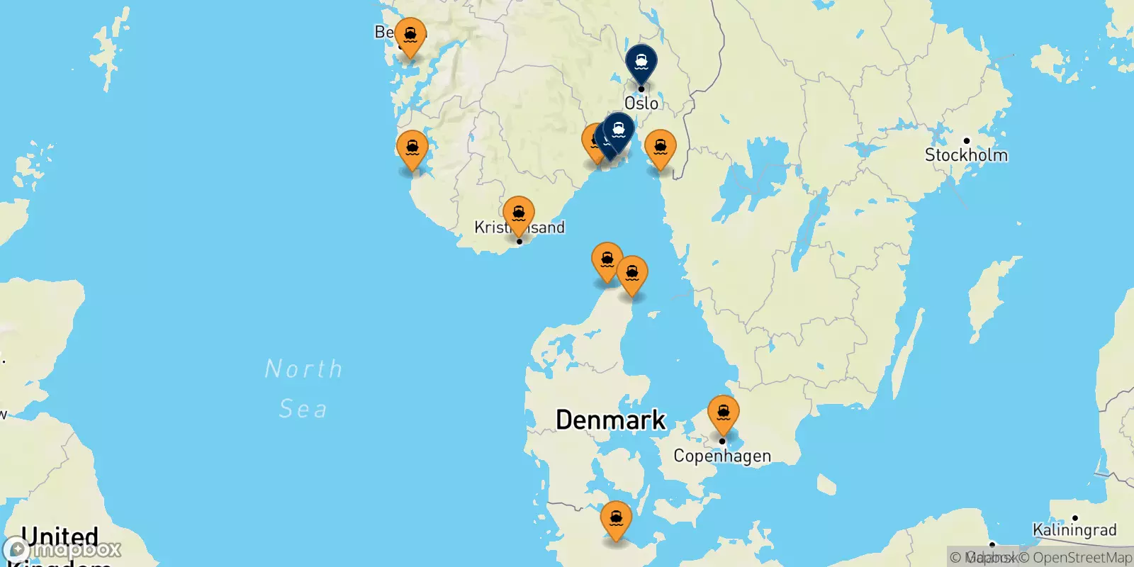 Ferries a Noruega