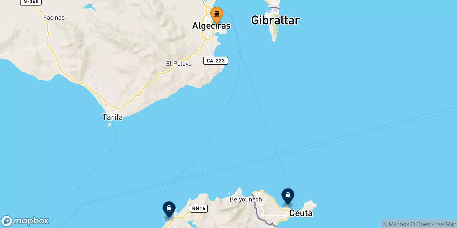 Ferries de Algeciras